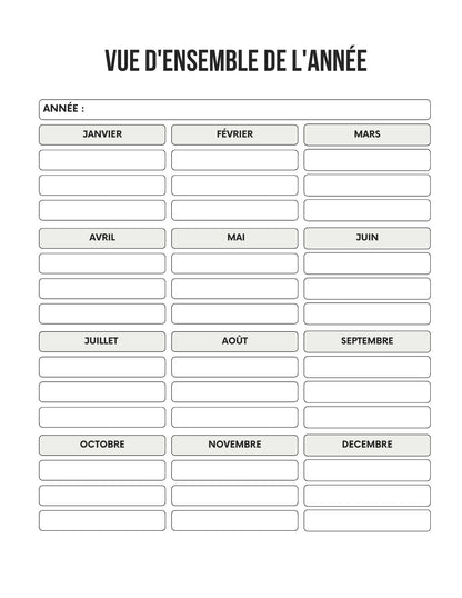 Journal de prières imprimable + planificateur d'étude de la Bible (ebook)