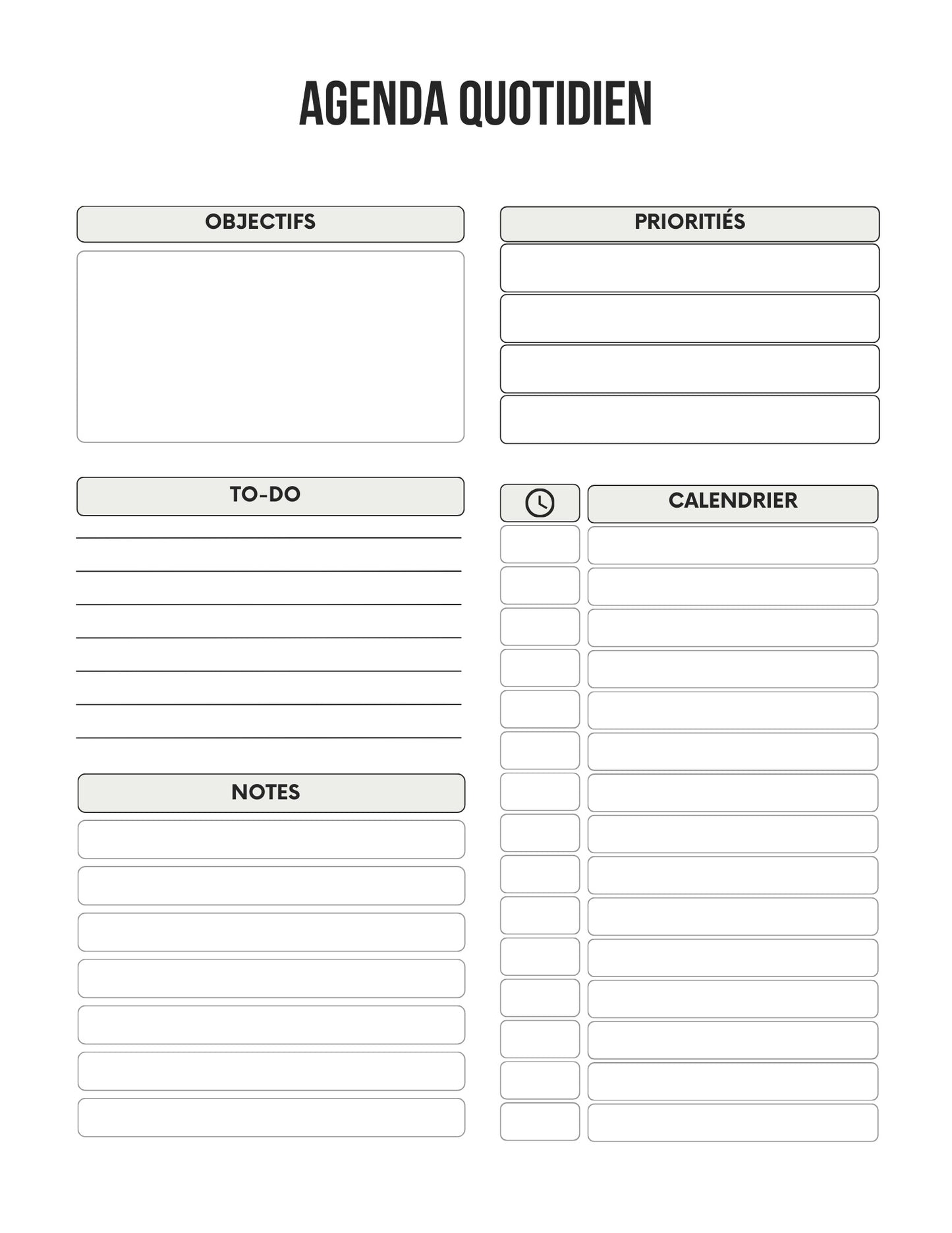 Journal de prières imprimable + planificateur d'étude de la Bible (ebook)