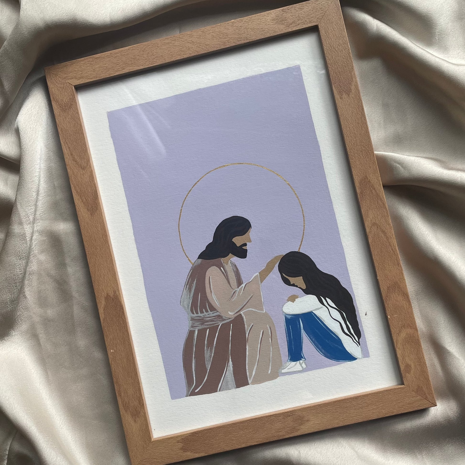 Peinture - "Daughter of God"-MD ART