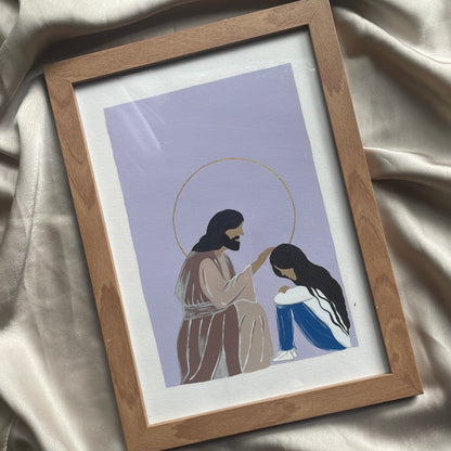 Peinture - "Daughter of God"-MD ART