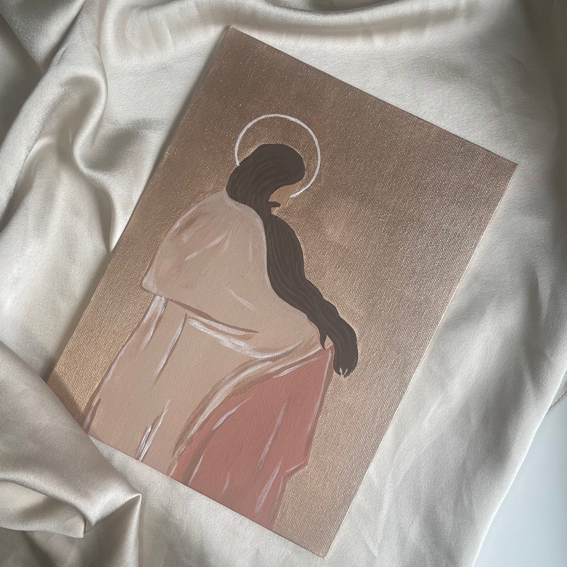 Peinture sur toile - "Mon refuge éternel"-MD ART