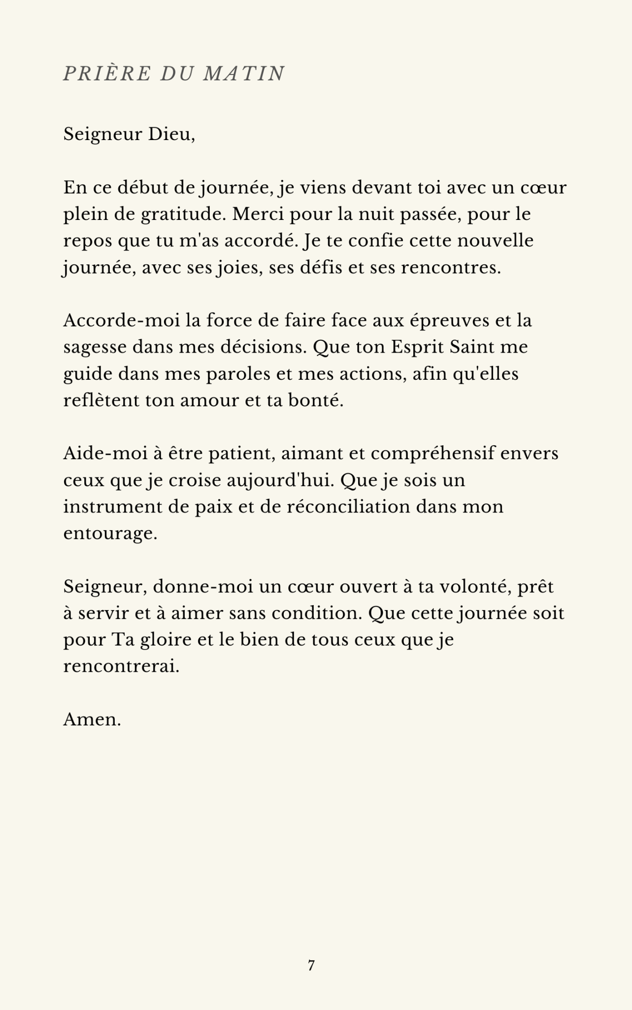 Recueil de 43 prières pour vous guider au quotidien (ebook)-MD ART