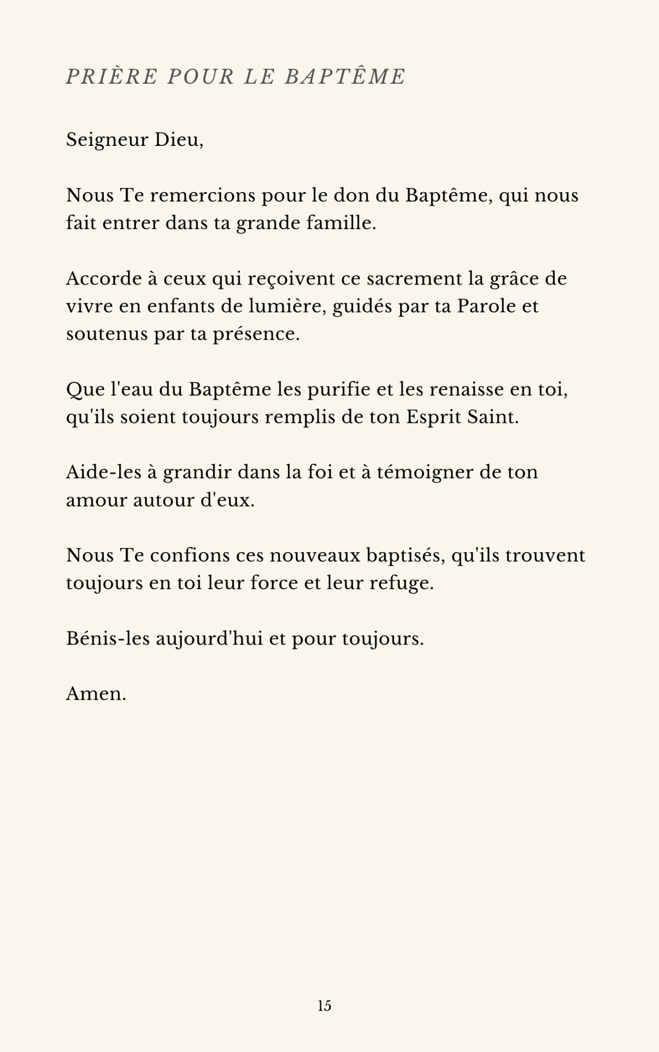 Recueil de 43 prières pour vous guider au quotidien (ebook)-MD ART